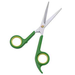 กรรไกรตัดผมบาง ใบมีดคมเคลือบไทเทเนียม ด้ามจับขนาดกลาง สำหรับตัดผมและตัดหน้าม้า - Product Image 1