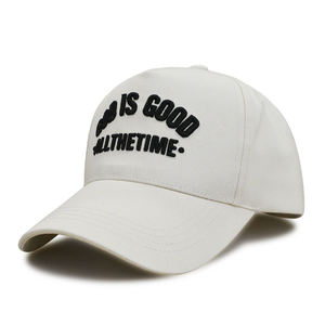 Gorra de Béisbol de 5 Paneles de Algodón con Logotipo Bordado en 3D, Gorras de Béisbol Personalizadas Ajustables para Hombre y Mujer - Product Image 4
