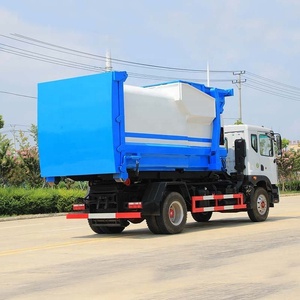 รถบรรทุกติดเครนไฮดรอลิก 4x2 พรีเมียม ตงเฟิง สำหรับขนส่งตู้คอนเทนเนอร์ขยะและบริการด้านสิ่งแวดล้อม - Product Image 6