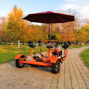 Nouvelles vélos électriques à pédalage assisté avec fourche en acier, freins à disque, 4 roues, pour la bière - Product Image 4