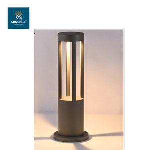 Lampe à poteau LED en aluminium imperméable moderne pour extérieur, jardin, éclairage décoratif IP65 - Product Image 2