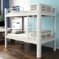 Lit superposé moderne en acier durable et écologique, design moderne, pour chambre à coucher, hôpital, école