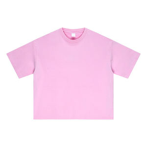 เสื้อยืดคอกลมทรงบ็อกซี่ ดีไซน์ใหม่ ผ้าฝ้ายถัก 100% ระบายอากาศได้ดี น้ำหนัก 285 กรัม แขนสั้น สไตล์วินเทจ สตรีทแวร์ ลุคซันวอช - Product Image 6