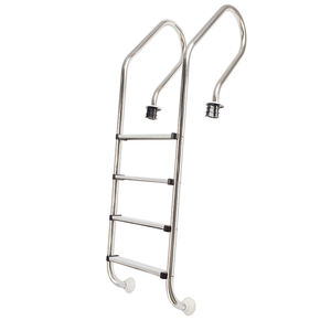 Échelle de <span class=keywords><strong>piscine</strong></span> hors sol en acier inoxydable 304/316 de 42 mm avec dossier en forme d'échelle, vente en gros d'usine, pour piscines - Product Image 1