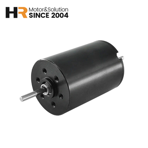 Motor de CC de 12 V de doble eje NEMA 1724 de 17 mm de baja potencia sin núcleo con revestimiento protector para juguetes eléctricos - Product Image 1