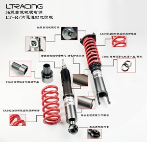 Ammortizzatori Coilover Regolabili a 32 Scatti per BMW E36 E46 E84 E87 E90 E92 F22 F30 F35 F44 G20 G28 F18 G38 G30 - Product Image 5