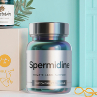 Ingrédients naturels Spermidine avec comprimés PQQ Extrait de germe de blé et formule à base de plantes, supplément végétalien à base de plantes bien-être quotidien