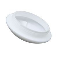 Abat-jour rond en verre opale givré, diffuseur de lumière en verre opaque blanc laiteux, remplacement pour lampe de plafond, luminaire suspendu, décoration