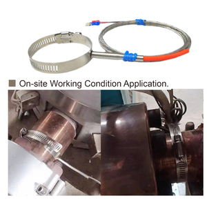 Ống thép không gỉ Kẹp cặp nhiệt điện k loại cảm biến nhiệt độ kẹp cho máy ép phun - Product Image 5