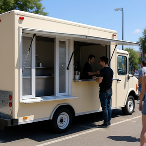 Fenêtre de concession en alliage d'aluminium 36x36 avec crochet de traction à 85 degrés pour camions de restauration - Product Image 2