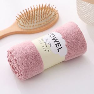 Paquete de 3/5 Toallas Faciales de Felpa de Coral de Alta Densidad, Microfibra Ultrafina de Color Sólido, Regalos Promocionales para Empresas - Product Image 4