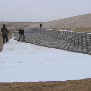 <span class=keywords><strong>Géotextile</strong></span> à filaments continus résistant aux UV pour la protection des pentes, le contrôle de l'érosion et l'ingénierie des décharges, en fibre non tissée agrafée - Product Image 4