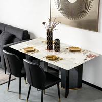 Esstisch Moderner Einfacher Luxuriöser Esstisch für Zuhause Umweltfreundliche Möbel
