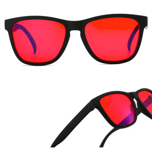 Monturas de Gafas Decorativas de <span class=keywords><strong>PC</strong></span> de Alta Calidad, <span class=keywords><strong>Lentes</strong></span> Rojo Naranja, Logotipo Personalizado, Tamaño Grande, Anti <span class=keywords><strong>Luz</strong></span> <span class=keywords><strong>Azul</strong></span> <span class=keywords><strong>para</strong></span> Visión Nocturna - Product Image 2