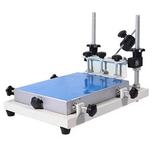 Matal-Manual screen printing table Miniature printing machine Flat screen printing machine hand scrape