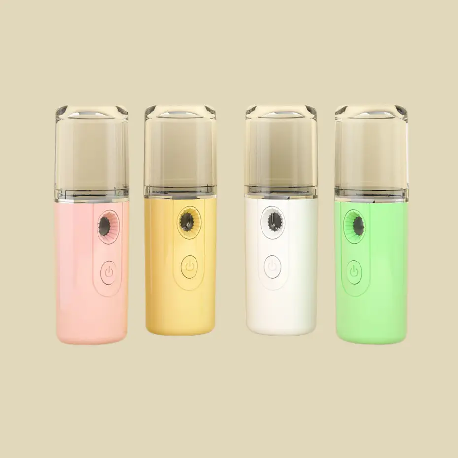 4 cores Senhor Facial Nano 30ml Cara Mini Umidificador USB Portátil Recarregável Pulverizador Facial