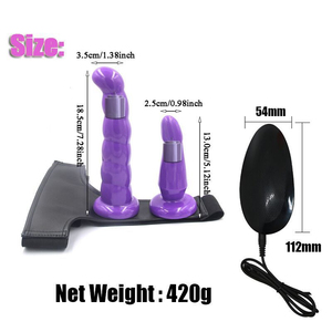 Boîte personnalisée gratuite-Double pénis godes réalistes <span class=keywords><strong>Strapon</strong></span> Ultra élastique harnais ceinture sangle sur <span class=keywords><strong>gros</strong></span> gode vibrateur jouets sexuels pour adultes - Product Image 6
