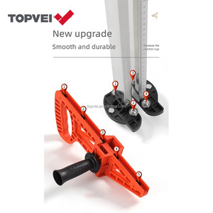 Máy cắt tấm thạch cao bằng tay bằng thép không gỉ, dụng cụ cắt tường khô đẩy tay, độ chính xác cao, dụng cụ tường khô di động - Product Image 2