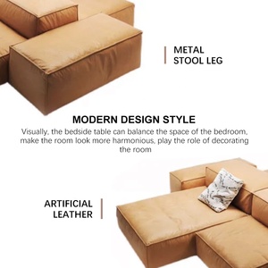 Muebles minimalistas italianos para sala <span class=keywords><strong>de</strong></span> estar, <span class=keywords><strong>módulo</strong></span> DIY <span class=keywords><strong>de</strong></span> configuración múltiple, sofá <span class=keywords><strong>de</strong></span> diseño combinado - Product Image 4