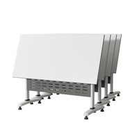 Table de conférence modulaire moderne minimaliste pliable et durable, mobilier de bureau, table de réunion