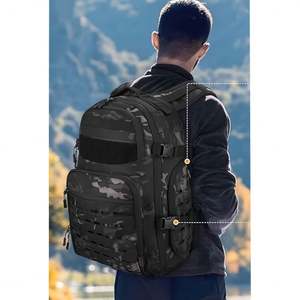 Mochila Táctica Nueva 2024 para Senderismo, Viajes, Campamento, Montañismo, Bolsa Impermeable de Oxford 800D con Sistema Molle - Product Image 1