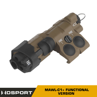 WOSPORT MAWL-C1 + Version fonctionnelle IR et lampe de poche MAWL-C1 + dispositif avec boîte de protection Accessoires de chasse