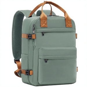 Mochila de Viaje Unisex Impermeable con Cierre de Cremallera de Nailon, Correa para el Hombro, Compartimento para Computadora, Bolsa para Portátil para Hombre, Poliéster, 32L - Product Image 4