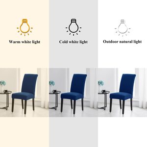 Cubiertas para sillas de comedor de cocina, funda para silla Parsons, protectores de silla Spandex para comedor, funda elástica para Sillas - Product Image 4