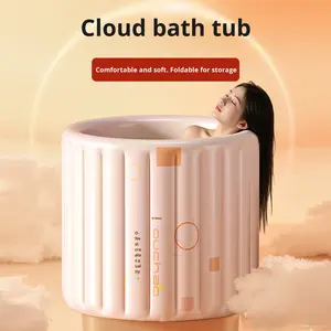 Bañera Inflable Plegable para Adultos - Bañera Portátil para Remojo de Cuerpo Completo para Spa <span class=keywords><strong>en</strong></span> Casa y Relajación - Product Image 2