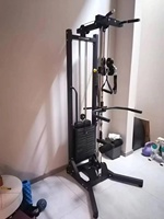 Machine à câbles multifonctionnelle pour la maison, machine à tractions verticales avec pile de poids, équipement d'entraînement complet pour le corps