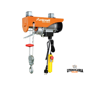 Unicraft MES 600-2 230V mini cabrestante eléctrico, capacidad de elevación 300/600 kg - Product Image 1