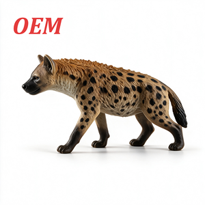 Modello da Collezione di Iena Maculata Personalizzato, Dettagli Finemente Lavorati per Set Blind Box di Animali Selvatici, Ordine Personalizzato - Product Image 1
