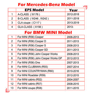 WOYO PL028 pour Ben-z pour BMW MINI Volant EPS Test Cooper Car <span class=keywords><strong>Diag</strong></span> Tool Capteur de couple Drive EP S Motor Tester - Product Image 5