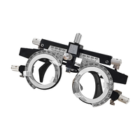 Professional Optometry Trial Frame Set Adjustable PD 48-80mm Lightweight Aluminum Alloy for Eye Clinic & Optical Shop AF-4880A