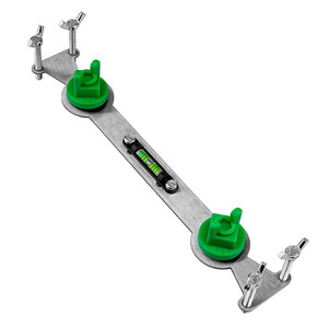 Water Pipe Positioning Leveler Stainless Steel 1/4 Inch Wall Mount Shower Arm Bracket Adjustable Fixing Device - Product Image 2