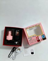 Mini haut-parleur sans fil AI portable avec design de poupée de dessin animé DIY, boîte à musique mignonne pour enfants, jouet éducatif