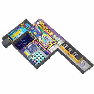 ชุดอุปกรณ์สนามเด็กเล่นในร่มเชิงพาณิชย์ QiaoQiao ชุดแทรมโพลีนสำหรับเด็ก พร้อมบ่อบอลและสไลเดอร์ - Product Image 3