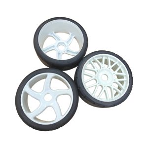 Pneus de dérive de modèle de voiture RC pré-collés <span class=keywords><strong>1</strong></span>/<span class=keywords><strong>8</strong></span> roues de <span class=keywords><strong>pneu</strong></span> en caoutchouc RC Hex 17mm pour voiture de dérive de véhicule routier RC - Product Image 6