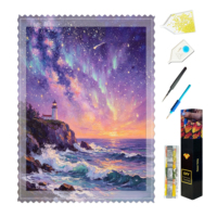 Kits de Peinture Diamant 5D en Gros, Personnalisables, avec Strass AB, Mosaïque Diamant 5D, Art Moderne pour Adultes, Décoration de Chambre pour Couples