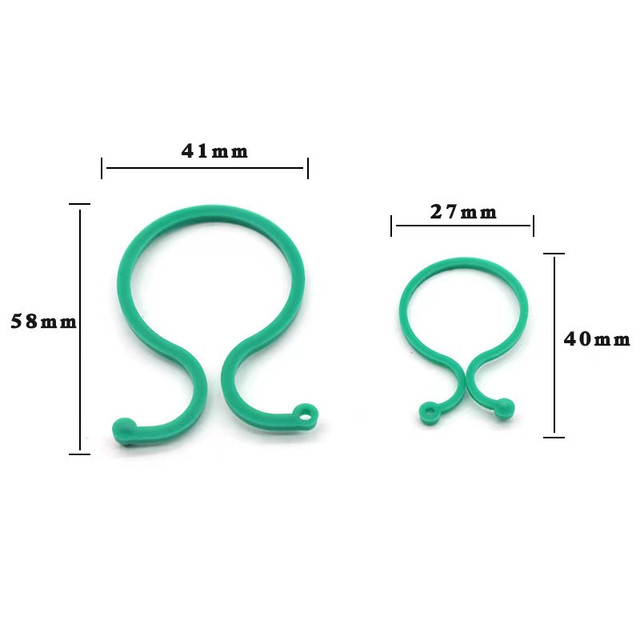 Plant Bender Plastic Tomato Holder Tomato Reinforcing Clips Branches Bender Bending Clips Low Stress Training Clips