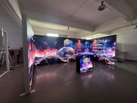 Stan Pameran Modular Bentuk U, Meja Resepsi, untuk Pameran Dagang, Konferensi, Pertemuan, Gym, dan Kebugaran