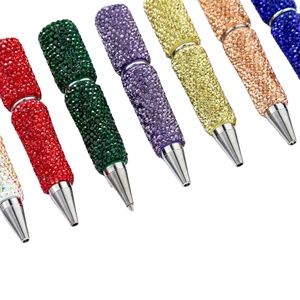 Custom Rhinestone Beadable Ballpoint Rollerball <b>Pen</b> for School Supplies - Personalized Writing or Promotional Gift - Product Image 3