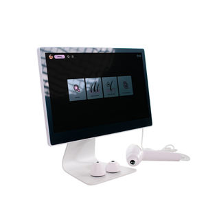 Analyseur capillaire 3D IA pour diagnostic du cuir chevelu, imagerie à 4 spectres, détecteur de follicules pileux, visage, corps et peau, lumière UV RGB, image HD pour salon de beauté - Product Image 6