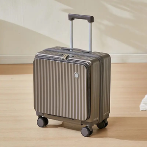 Valise pour femme à ouverture latérale, nouveau style, grande capacité, valise de voyage/valise à roulettes - Product Image 3