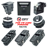 ZPY sakelar jendela elektrik mobil 12V, saklar jendela plastik ABS Universal, Switches for Model untuk Pors