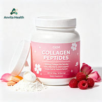 Privanewlabels ODM/OEM Poudre de boisson protéinée au collagène Produits de beauté pour adultes 5g à chaque dose Éclaircissement de la peau Bouteille de 350g