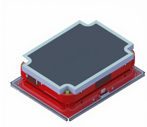 XueTai 5T, Robot <span class=keywords><strong>AGV</strong></span> Omnidireccional con Mochila, Navegación Magnética y Evasión de Obstáculos Láser, Tiempo de Trabajo de 4 a 6 Horas - Product Image 2