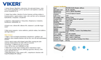 Lecteur de microplaques de laboratoire VIKERI, 8 canaux optiques, lecteur ELISA pour plaques à 48/96 puits, personnalisable OEM, garantie 1 an