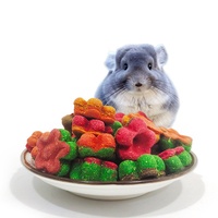 Friandises à mâcher artisanales pour lapins et hamsters, aux fleurs naturelles, parfaites comme gâteaux à l'herbe pour cochons d'Inde
