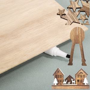 Contrachapado <span class=keywords><strong>de</strong></span> <span class=keywords><strong>Madera</strong></span> <span class=keywords><strong>de</strong></span> Paulownia <span class=keywords><strong>de</strong></span> 9 mm <span class=keywords><strong>de</strong></span> Alta Resistencia Cortado con Láser / Abedul / Álamo / Aliso / Nogal / Tilo para Corte Láser - Product Image 1